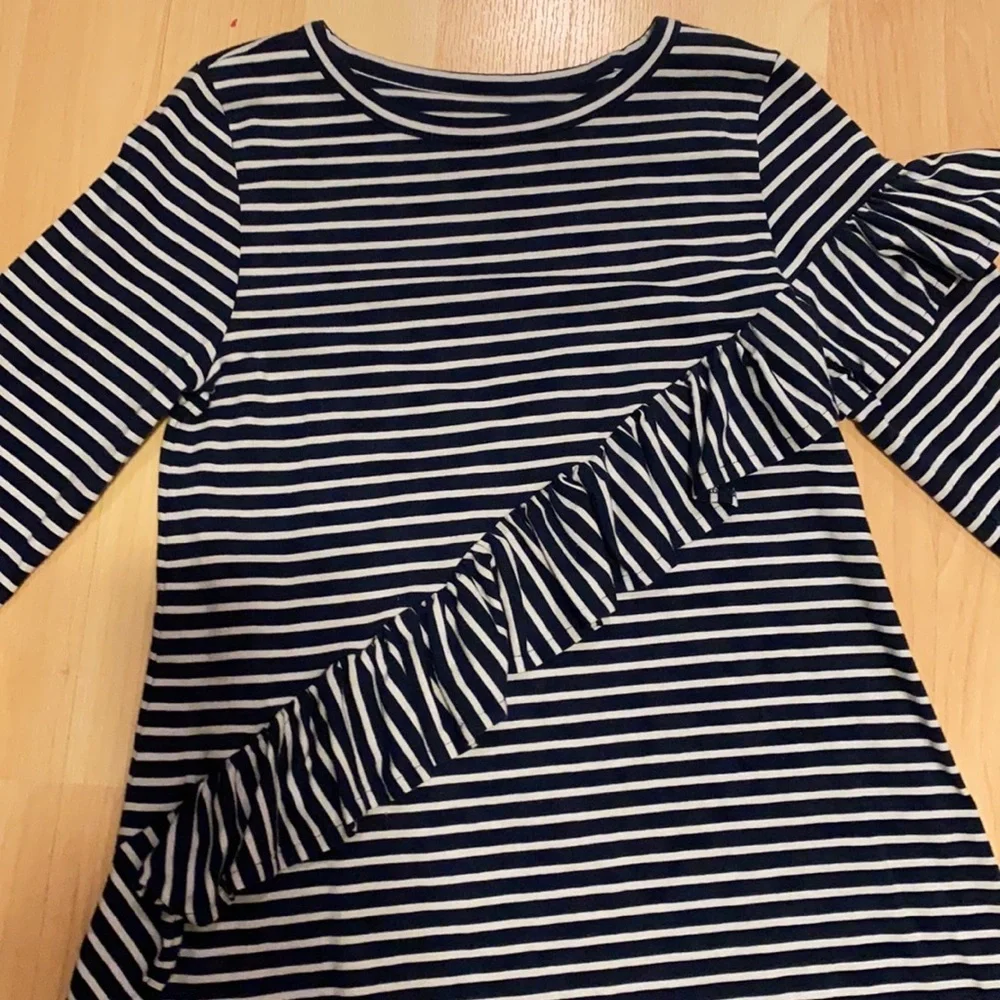 Vineyard Vines long sleeve dress girls‎ S 7/8